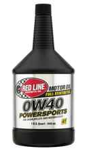 Load image into Gallery viewer, Red Line 0W40 Motor Oil Quart (For Four-Stroke Dirt Bikes/ATVs/Powersports Applications) - Single
