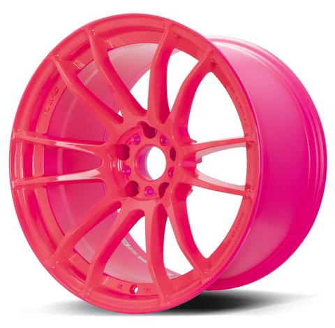 Gram Lights 57XTREME Spec-D 18x9.5 +12 5-114.3 Luminous Pink Wheel