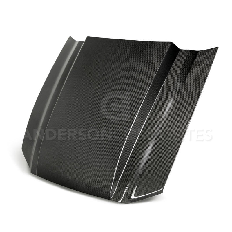 Anderson Composites 10-12 Ford Mustang Type-CJ 3in Carbon Fiber Cowl Hood