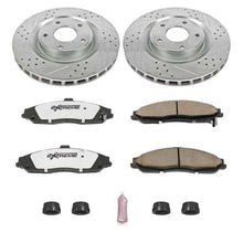 Load image into Gallery viewer, Power Stop 05-07 Cadillac XLR Front Z26 Street Warrior Brake Kit