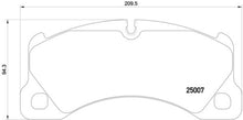 Load image into Gallery viewer, Hella 2012+ Porsche Cayenne 958 Front Brake Pad Set