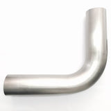 Ticon Industries 3.0in Diameter 90 Degree 1mm WT 4.5in CLR 6.5in Leg/8in Leg Titanium Mandrel Bend