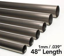 Load image into Gallery viewer, Ticon Industries .5in Diameter x 48in Length 1mm/.039in Wall Thickness Titanium Tube