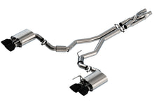 Load image into Gallery viewer, Borla 2020 Ford GT500 5.2L AT 3in ATAK CatBack Exhaust w/ Black Chrome Tips