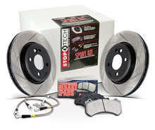 Load image into Gallery viewer, StopTech E46 Rear Sport Axle Pack w/Slotted Rotors