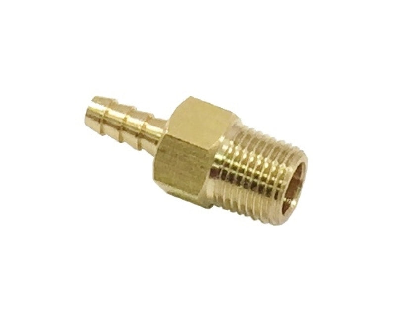 Torque Solution Brass 1/8 in NPT Fitting: Universal Straight Barb