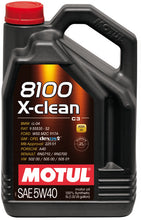 Load image into Gallery viewer, MOTUL 8100 X-CLEAN 5W40 - 5L - Synthetic Engine Oil