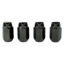 Load image into Gallery viewer, McGard Hex Lug Nut (Cone Seat) 1/2-20 / 13/16 Hex / 1.5in. Length (4-Pack) - Black