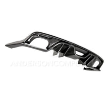 Load image into Gallery viewer, Anderson Composites 15-17 Ford Mustang Type-AR Rear Diffuser Quad Tip