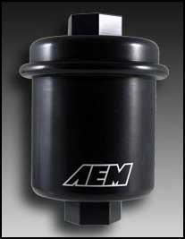 AEM 94-01 Acura Integra / 94-97 Honda Accord / 96-00 Civic / 97-01 Prelude Black Fuel Filter Kit