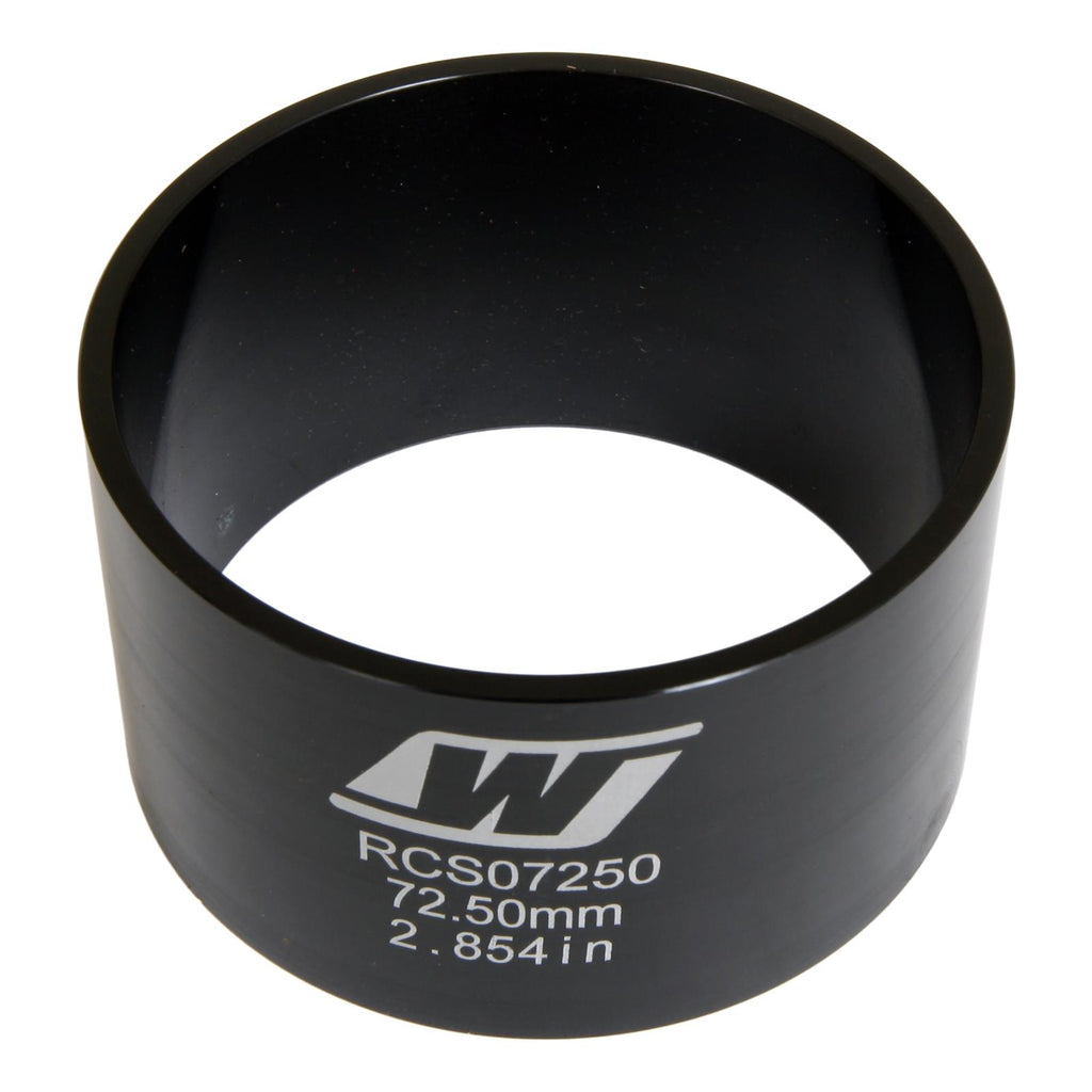 72.50mm Black Anodized Piston Ring Compressor Sleeve
