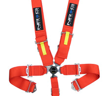 Load image into Gallery viewer, NRG SFI 16.1 5PT 3in. Seat Belt Harness / Cam Lock - Red