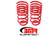 Load image into Gallery viewer, BMR 10-15 5th Gen Camaro V8 Rear Lowering Springs - Red