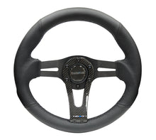 Load image into Gallery viewer, NRG Reinforced Steering Wheel (320mm) w/Carbon Center Spoke