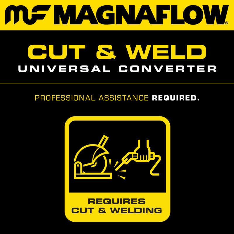 MagnaFlow Conv Univ 2.25inch w/ single O2