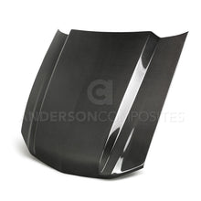 Load image into Gallery viewer, Anderson Composites 2013-2014 Ford Mustang Type-CJ Carbon Fiber Cowl Hood