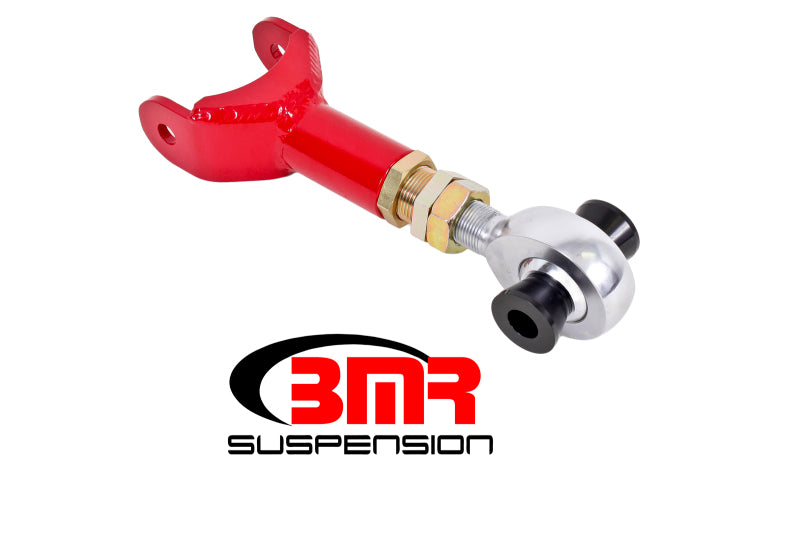 BMR 11-14 S197 Mustang Upper Control Arm On-Car Adj. Rod Ends - Red