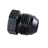 Fragola -12AN Aluminum Flare Plug - Black