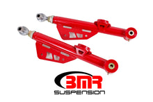 Load image into Gallery viewer, BMR 99-04 Mustang On-Car Adj. Lower Control Arms / Rod End Combo (Polyurethane) - Red