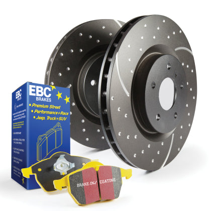 EBC E46 S5 Front Yellowstuff and GD Rotor Kit