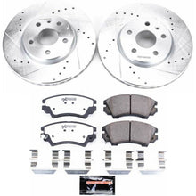 Load image into Gallery viewer, Power Stop 2017 Buick Regal Front Z26 Street Warrior Brake Kit