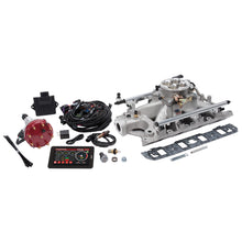 Load image into Gallery viewer, Edelbrock Pro Flo 4 Fuel Injection Kit Seq Port Ford 289-302 ci 550 HP 29 LbHr Injectors Satin